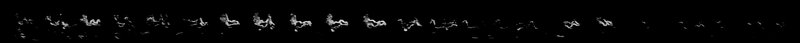 Spectrogram of a Eastern Bluebird begging call: time runs left to right and pitch rises upward