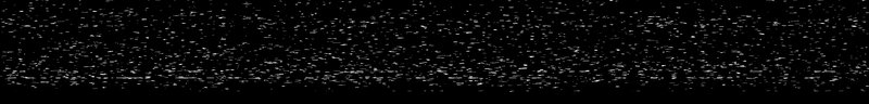 Spectrogram of a Northern Pintail nocturnal flight call: time runs left to right and pitch rises upward