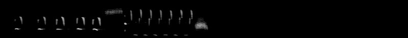 Spectrogram of a Song Sparrow song: time runs left to right and pitch rises upward