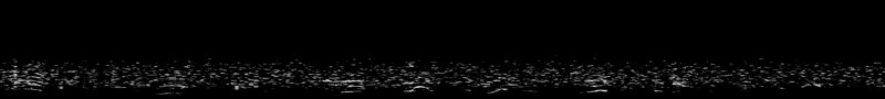 Spectrogram of a Tundra Swan call: time runs left to right and pitch rises upward